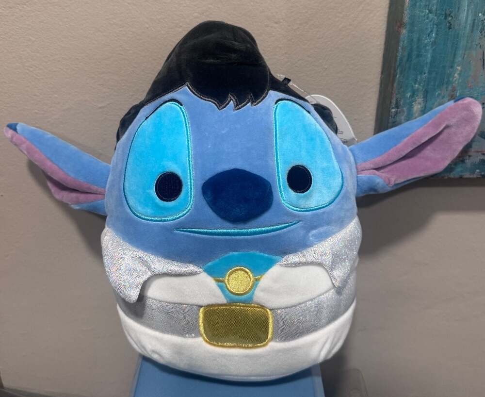 Squishmallows Disney Elvis Stitch Plush
